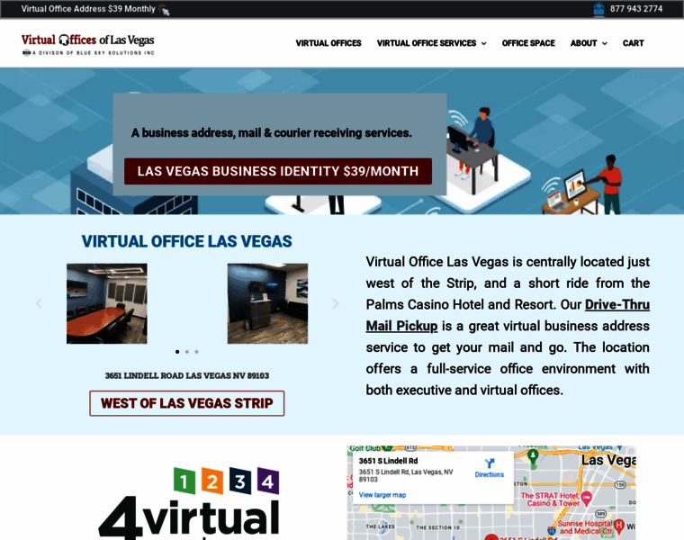 Virtualofficeslv.com thumbnail