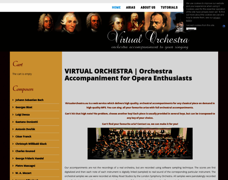 Virtualorchestra.eu thumbnail