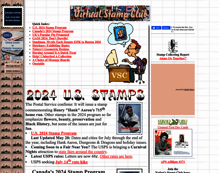 Virtualstampclub.com thumbnail