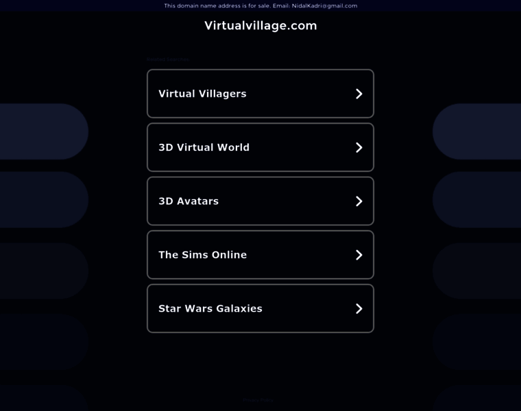 Virtualvillage.com thumbnail