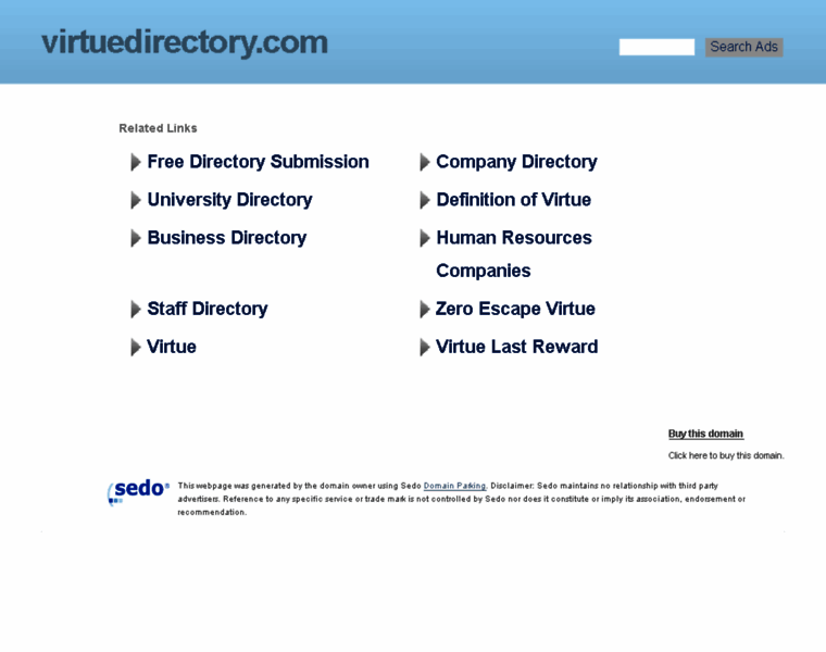 Virtuedirectory.com thumbnail Virtuedirectory.com thumbnail