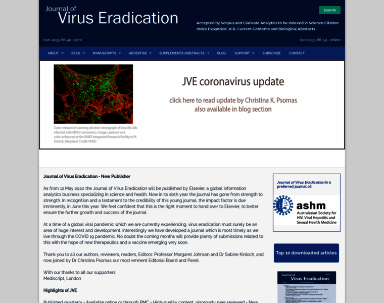Viruseradication.com thumbnail