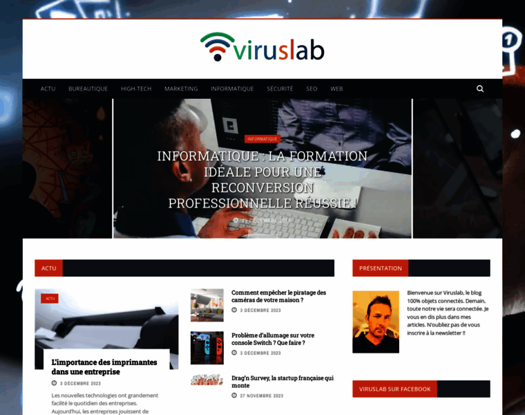 Viruslab.fr thumbnail