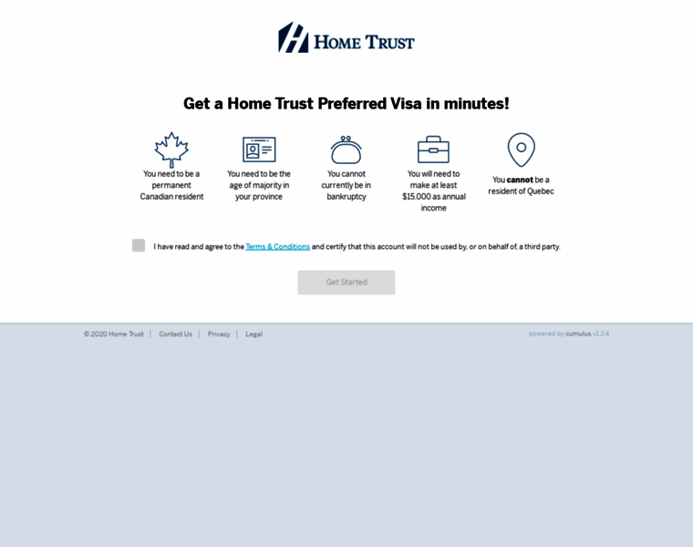 Visa.hometrust.ca thumbnail