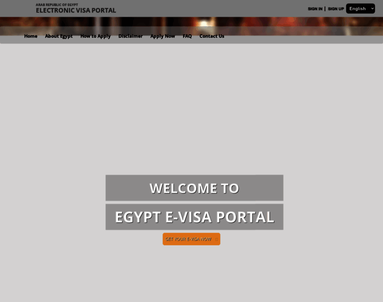 Visa2egypt.gov.eg thumbnail