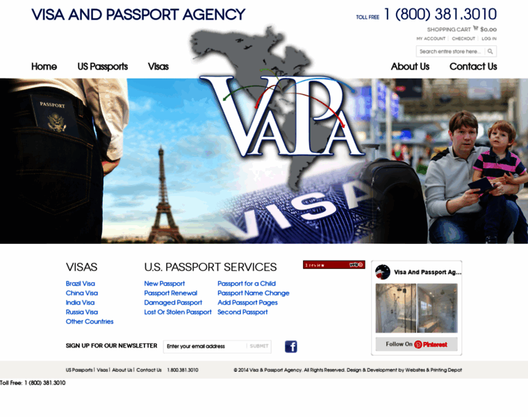 Visaandpassportagency.com thumbnail