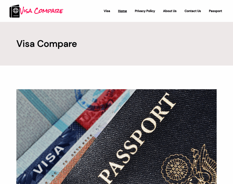 Visacompare.com thumbnail