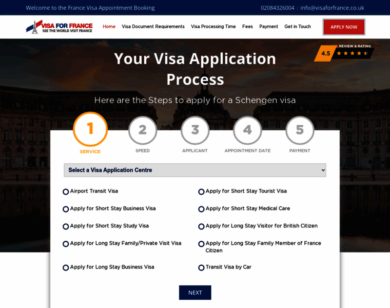 Visaforfrance.co.uk thumbnail
