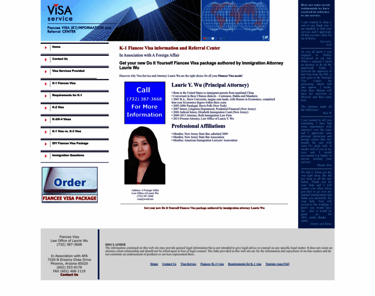 Visaservice.com thumbnail