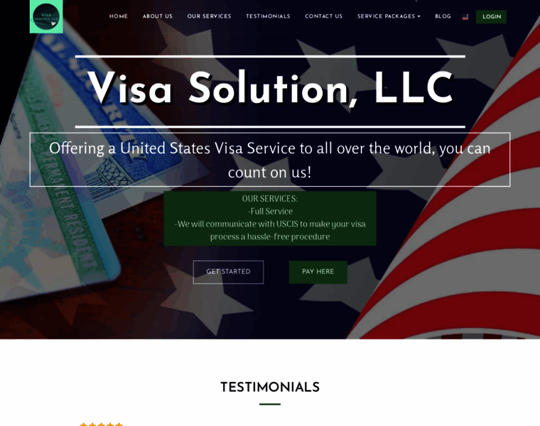 Visasolution.org thumbnail