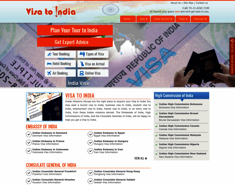 Visatoindia.com thumbnail