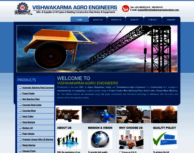Vishwakarmaconstructions.com thumbnail