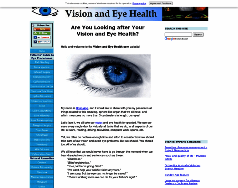 Vision-and-eye-health.com thumbnail