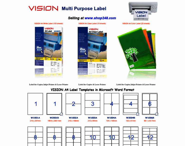 Vision-label.com thumbnail