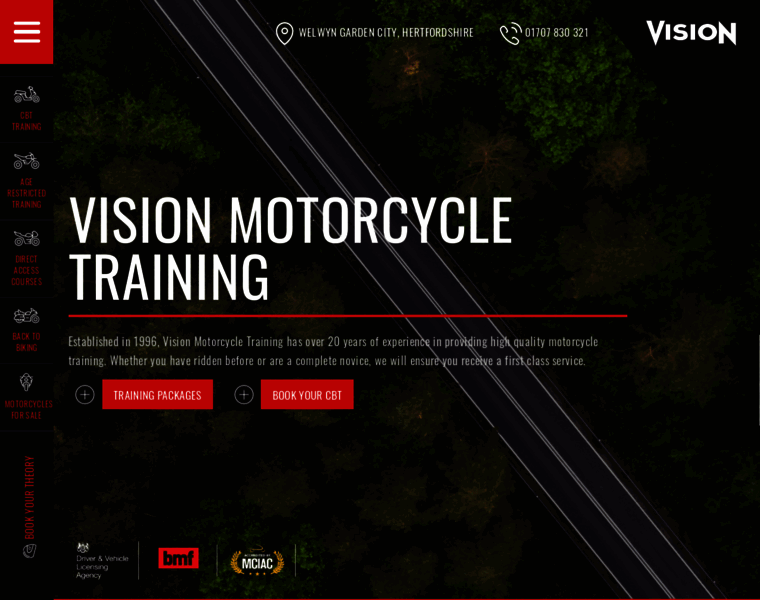 Vision-motorcycletraining.co.uk thumbnail
