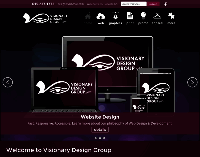 Visionarydesigngroup.com thumbnail