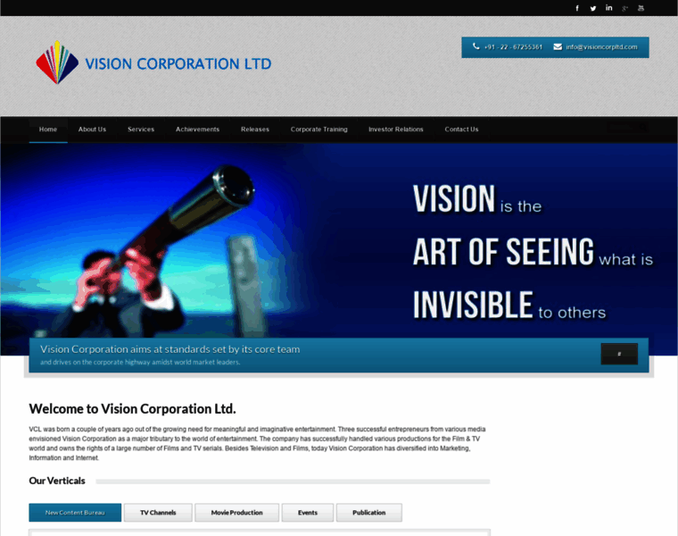 Visioncorpltd.com thumbnail