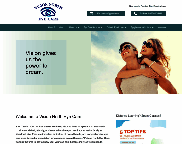 Visionnortheyecare.com thumbnail