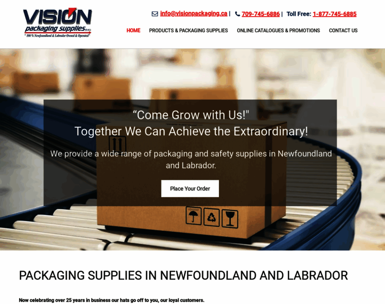 Visionpackaging.ca thumbnail Visionpackaging.ca thumbnail