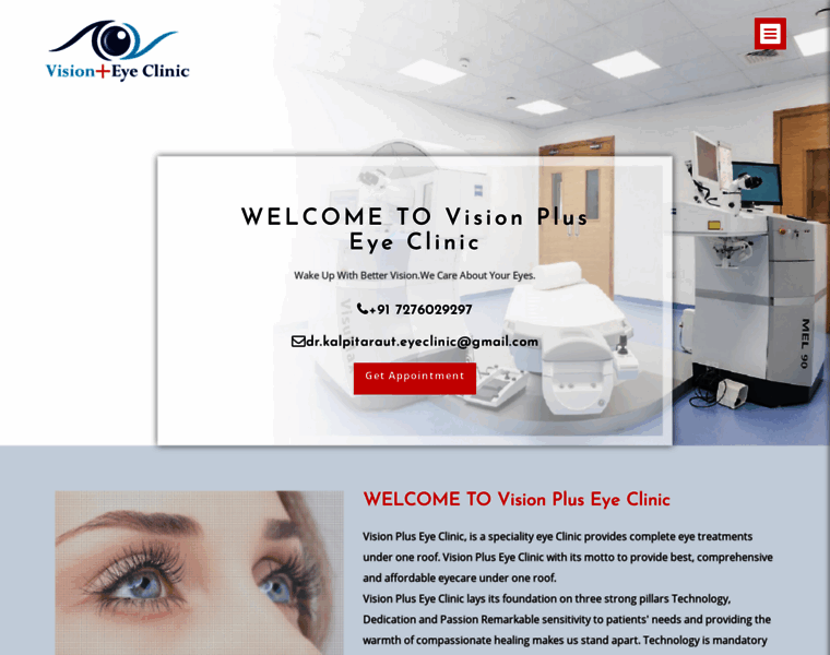 Visionpluseyeclinic.in thumbnail