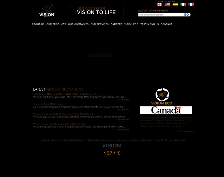 Visionproducts.ca thumbnail