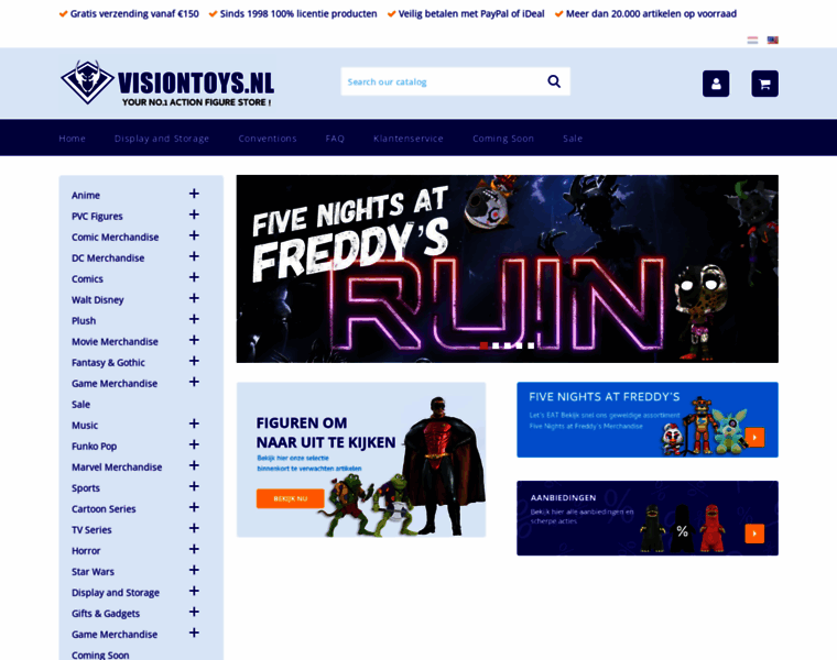Visiontoys.nl thumbnail Visiontoys.nl thumbnail