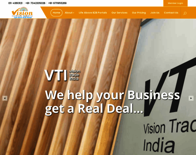 Visiontradeindia.com thumbnail