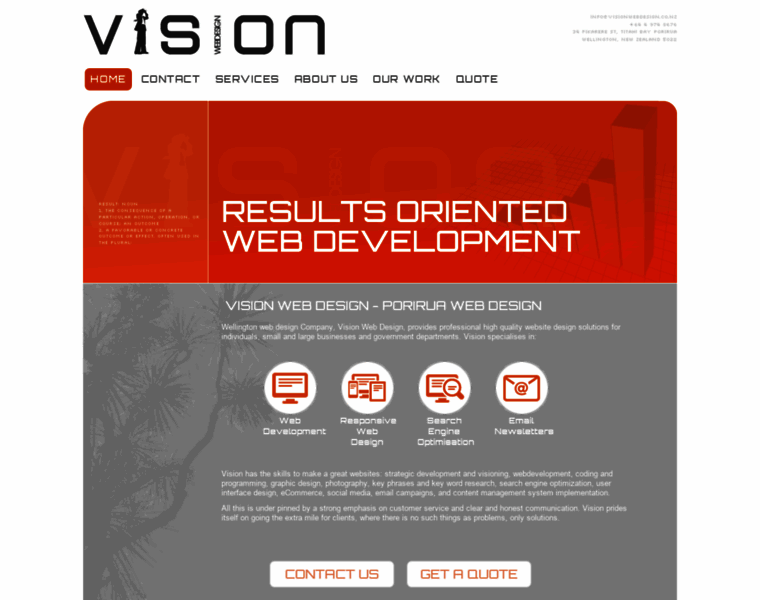 Visionwebdesign.co.nz thumbnail