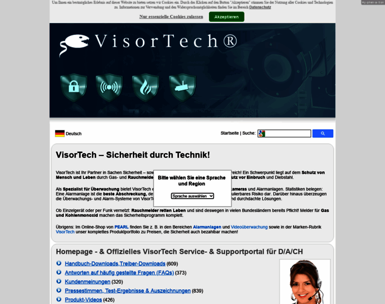 Visor-tech.com thumbnail