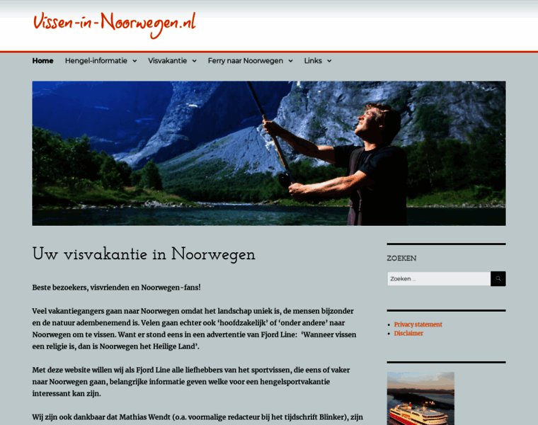 Vissen-in-noorwegen.nl thumbnail
