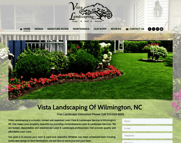 Vistalandscapingwilmingtonnc.com thumbnail