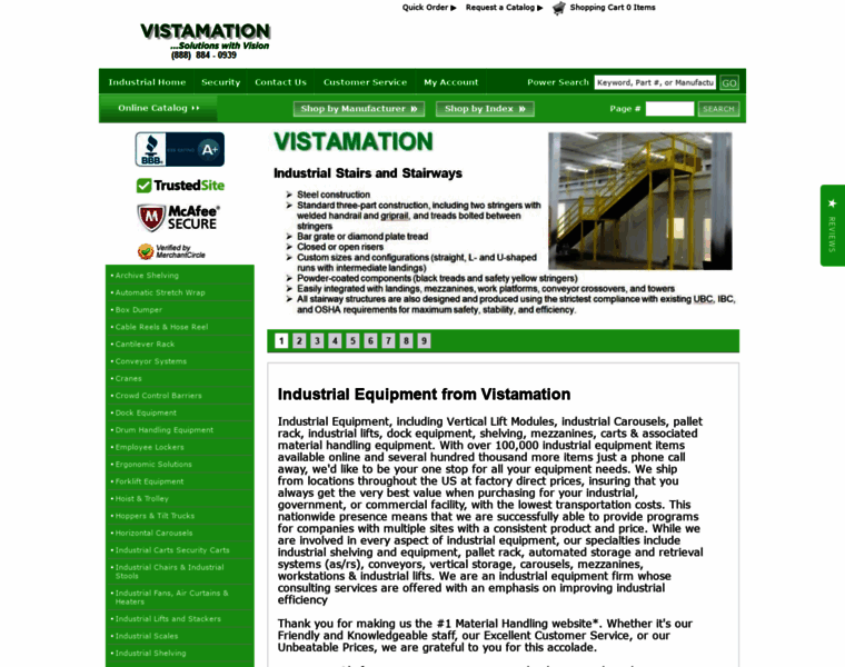 Vistamation.com thumbnail