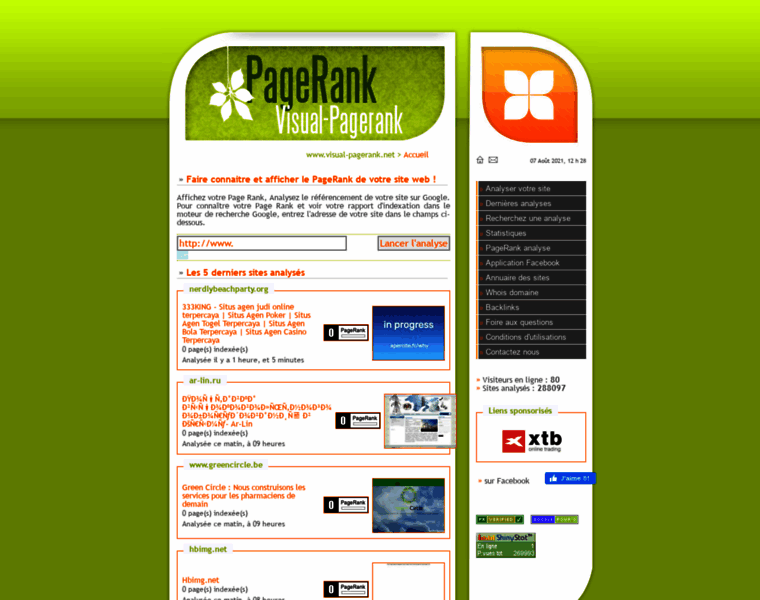 Visual-pagerank.net thumbnail