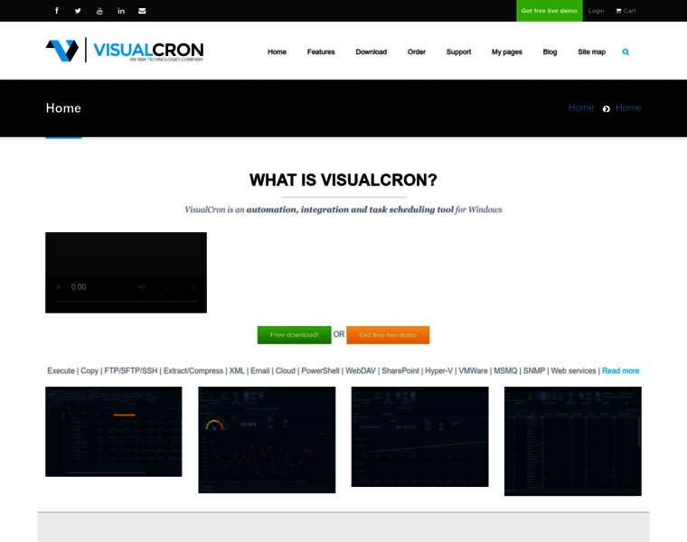 Visualcron.com thumbnail