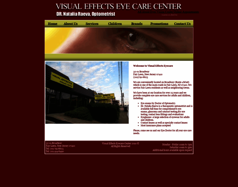 Visualeffectseyecare.com thumbnail