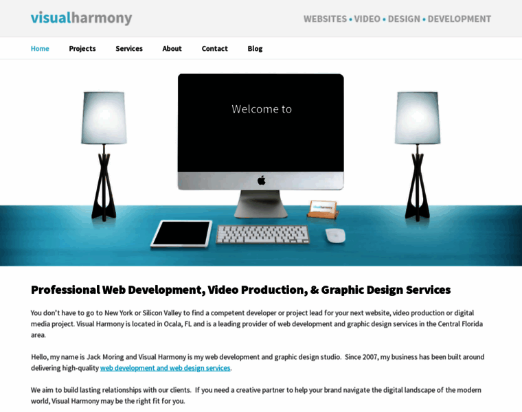 Visualharmonydesign.com thumbnail