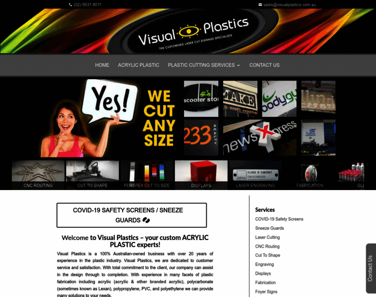 Visualplastics.com.au thumbnail