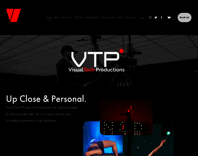 Visualtechproductions.com thumbnail