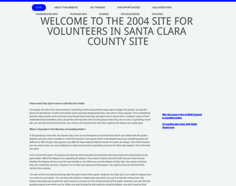 Vita-volunteers.org thumbnail