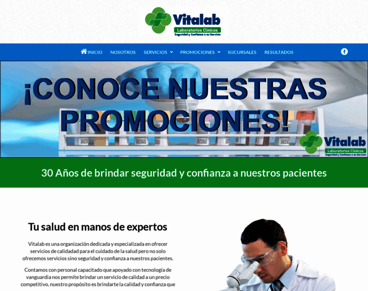 Vitalab.com.mx thumbnail