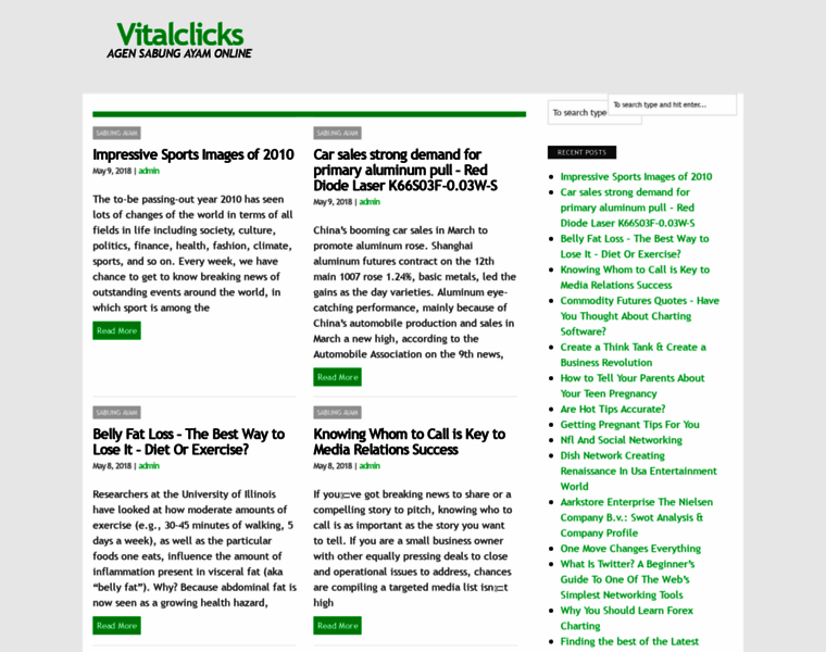 Vitalclicks.com thumbnail