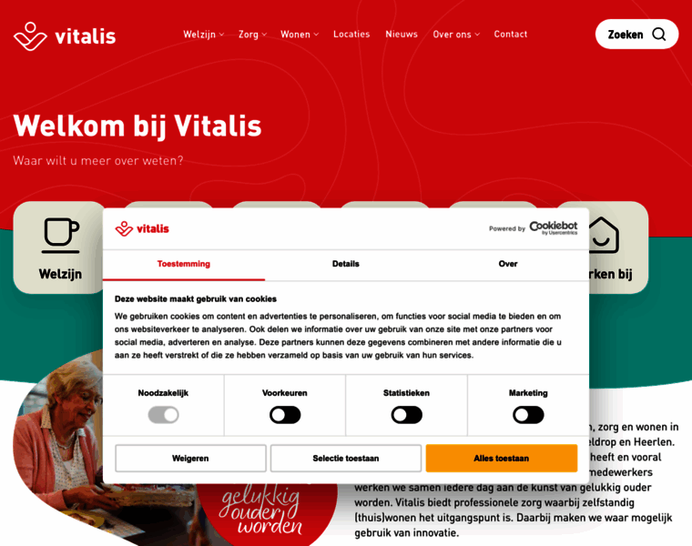 Vitalisgroep.nl thumbnail