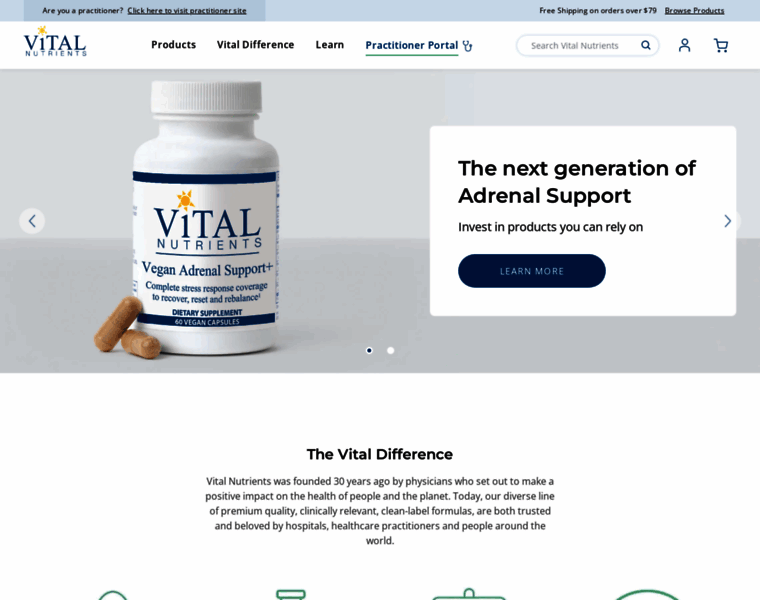 Vitalnutrients.net thumbnail