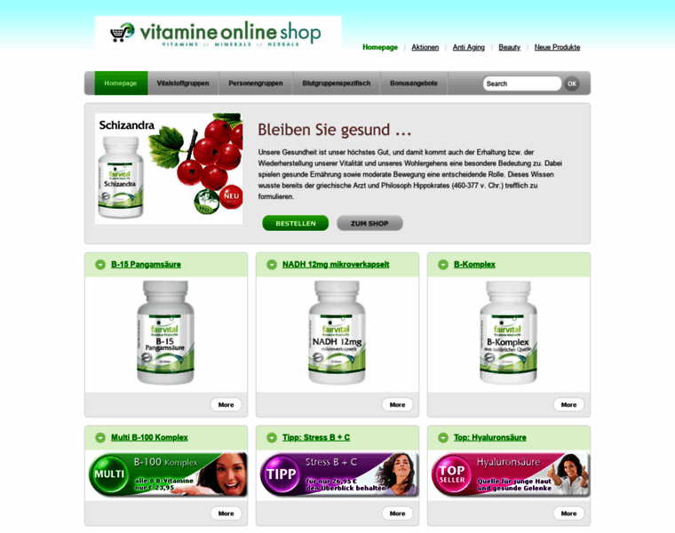 Vitamine-online-shop.com thumbnail