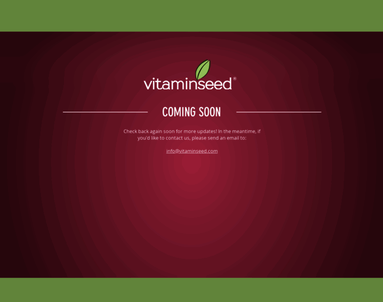 Vitaminseed.com thumbnail