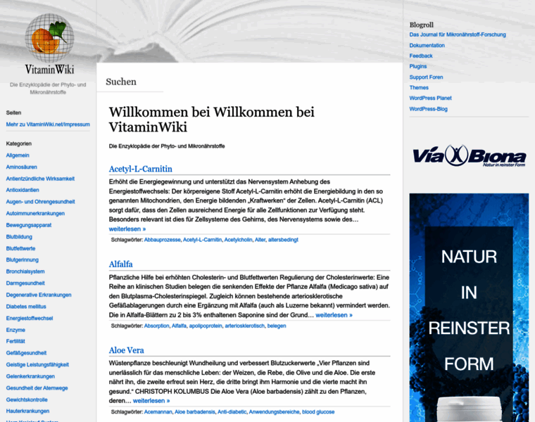 Vitaminwiki.net thumbnail