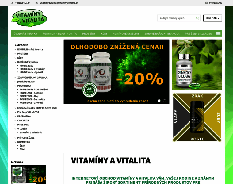 Vitaminyavitalita.sk thumbnail