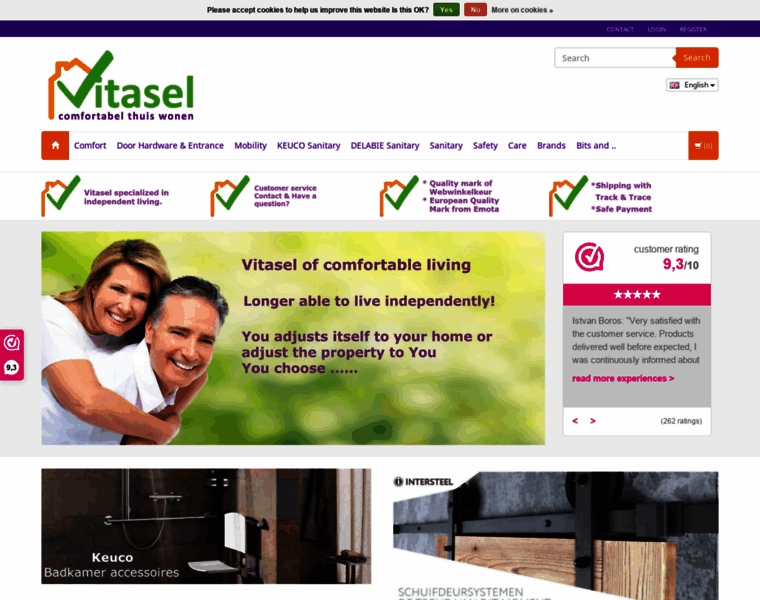 Vitasel-shop.nl thumbnail