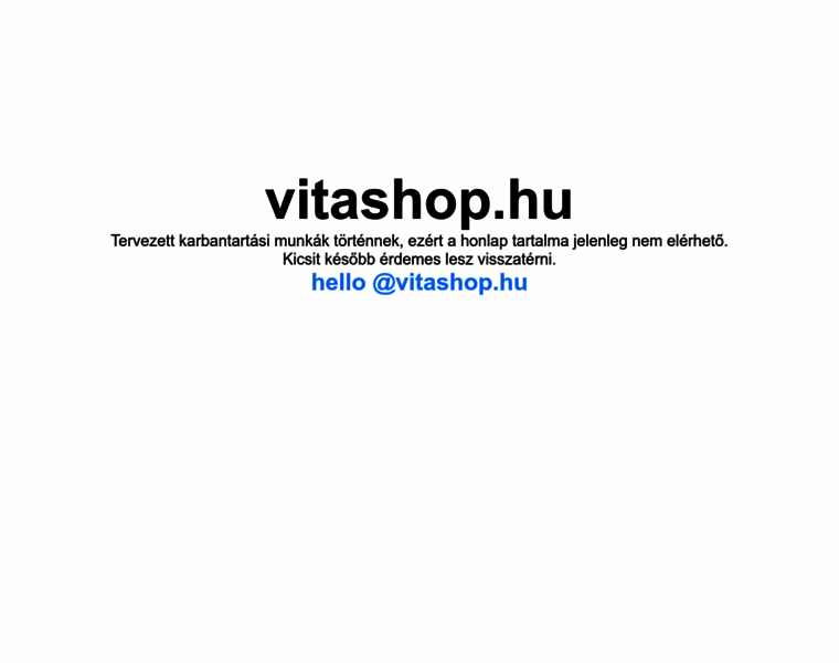 Vitashop.hu thumbnail