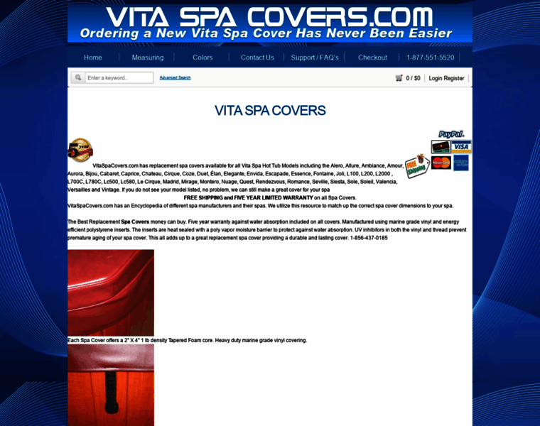 Vitaspacovers.com thumbnail